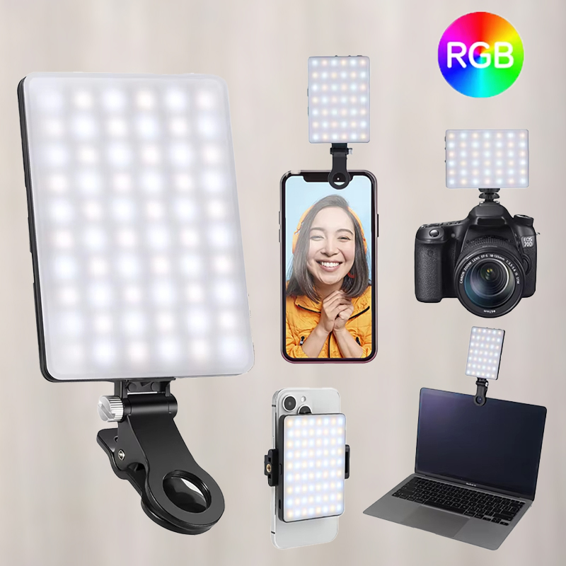 Photography Lighting Handheld - Mini RGB LED Fill Light Portable