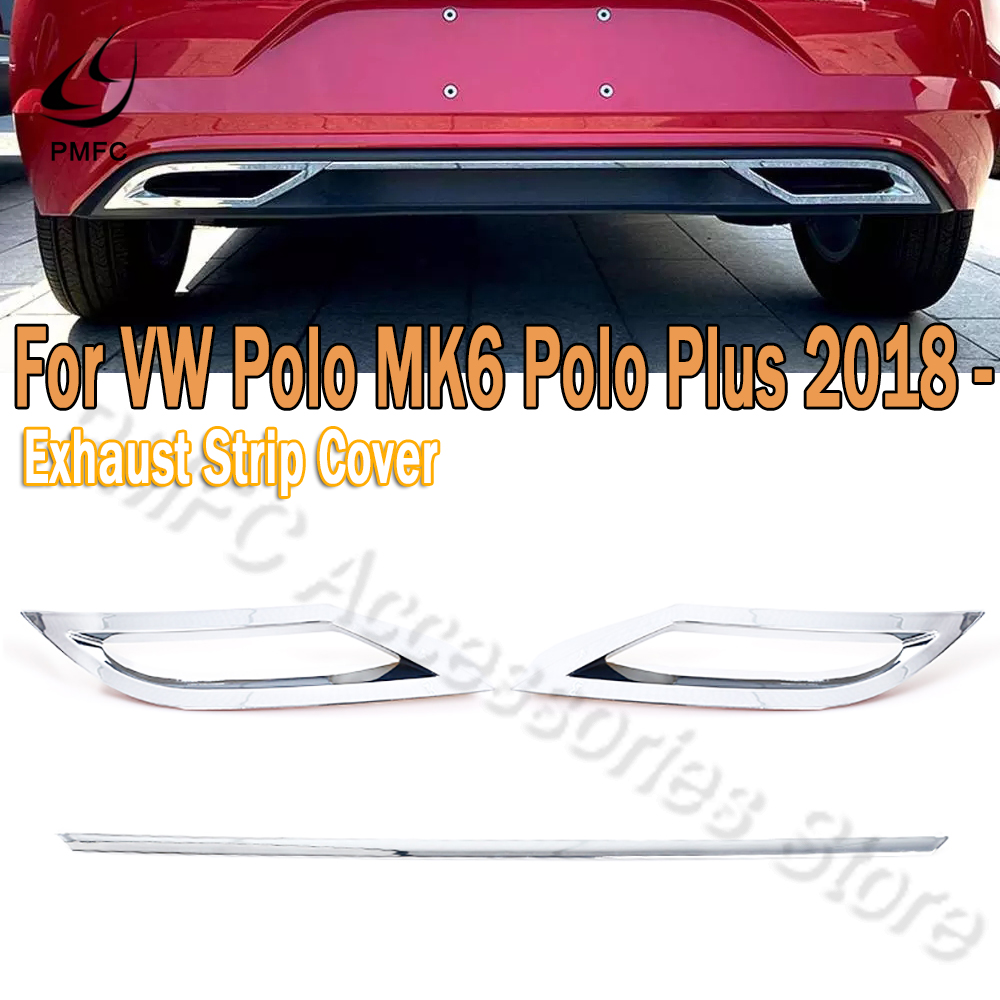 Diffusion Material Roll - PMFC 3Pcs Exhaust Strip Cover Rear