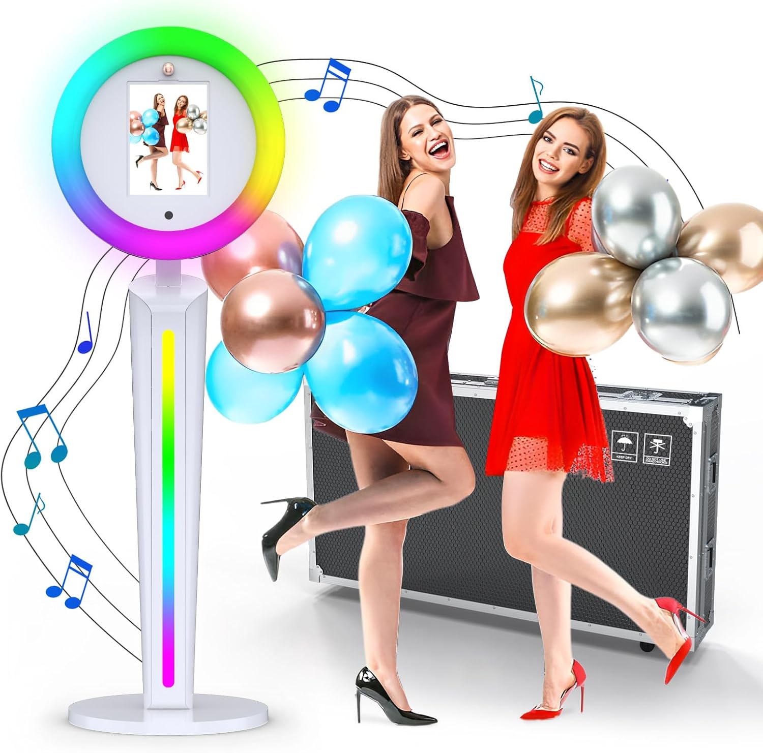 Photography Lighting Case - Neson Portable iPad Photo Booth Machine