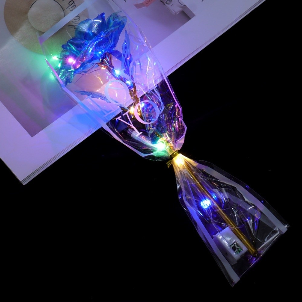 Glowing Gold Foil Rose Flower  - Photography Lighting Simulator Free review and price