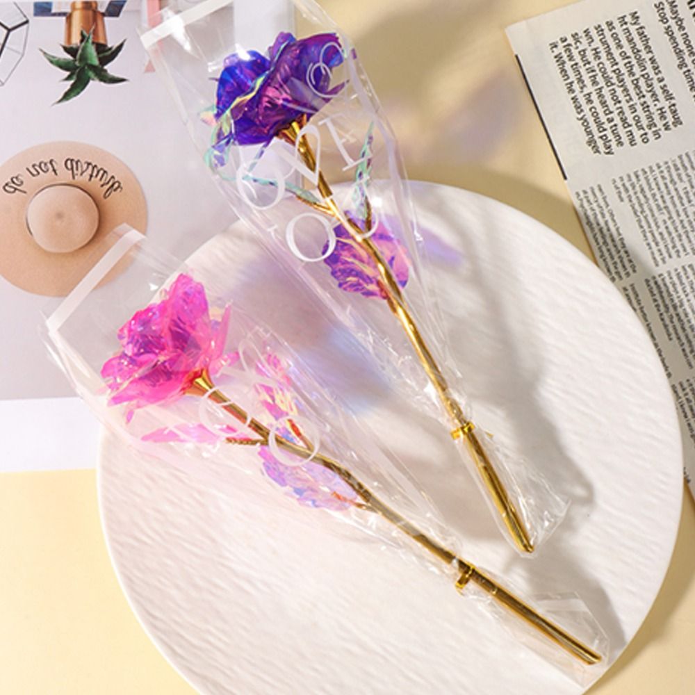 Glowing Gold Foil Rose Flower  - Photography Lighting Simulator Free review and price