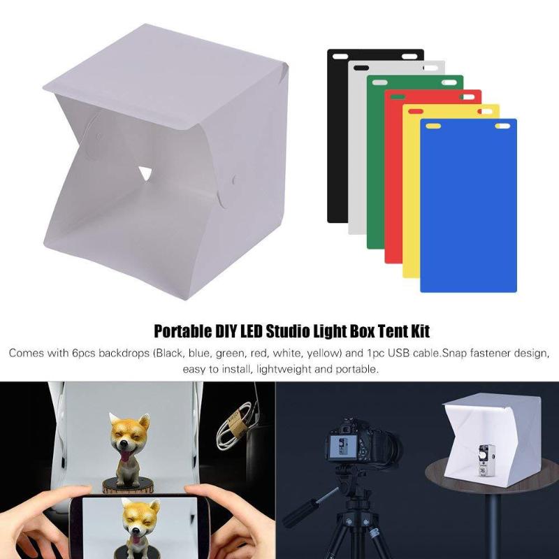 【C】Portable LED Photo Studio L - Photography Lighting Case review and price