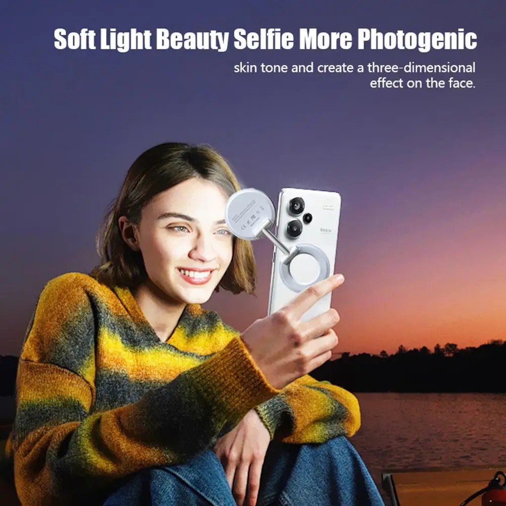2in1 Foldable Magnetic Phone H - Photography Lighting Handheld review and price