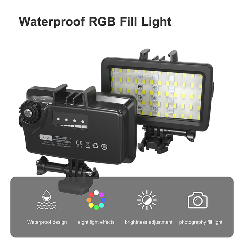 Waterproof RGB/LED Fill Light  - Photography Lighting Rgb review and price