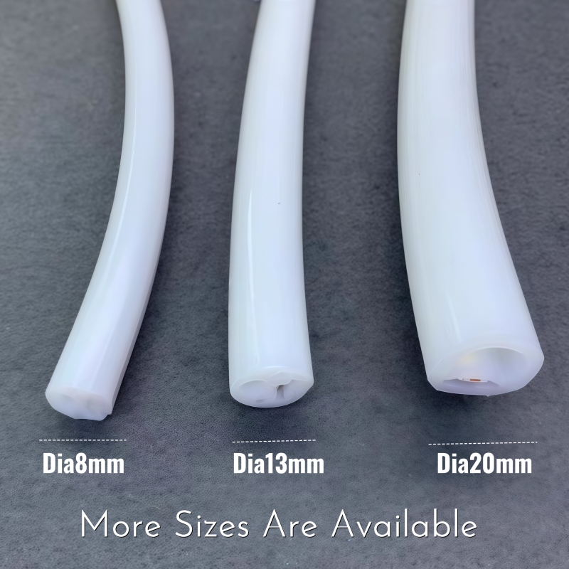 Dia8/10mm Round LED Neon Strip - Diffusion Material Roll review and price