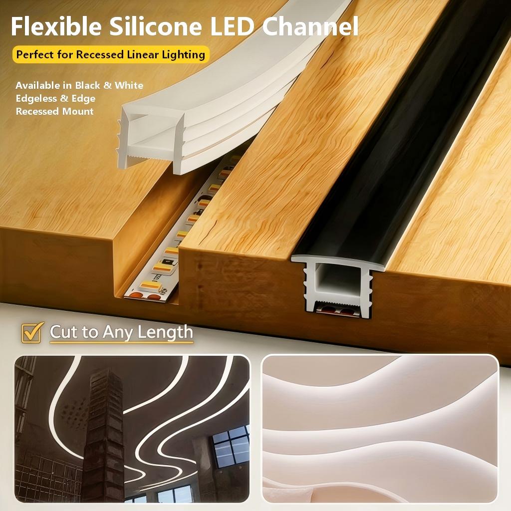 Flexible Silicone LED Channel  - Diffusion Material Roll review and price