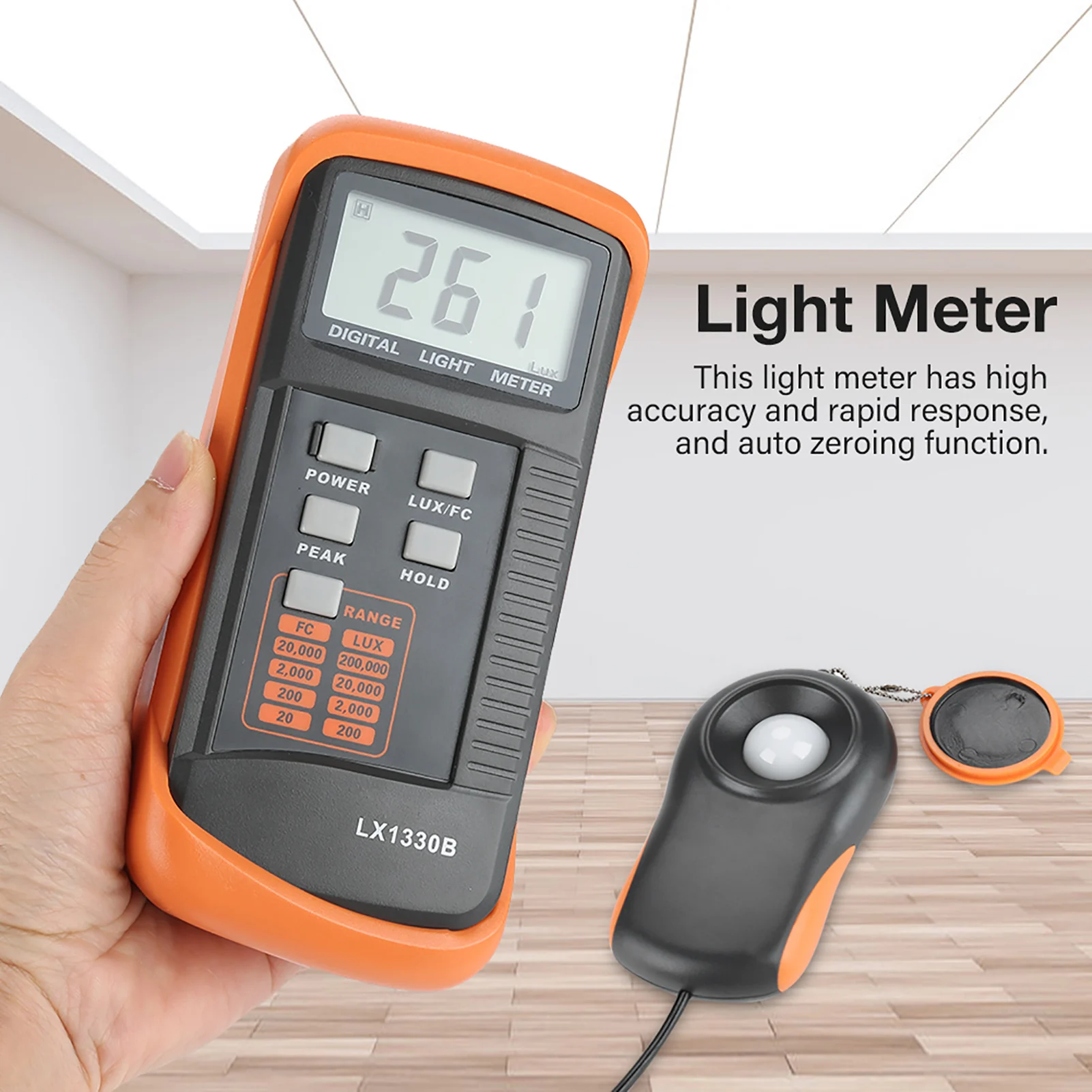 LX1330B Digital Lux Meter 0-20 - Photography Lighting Test review and price