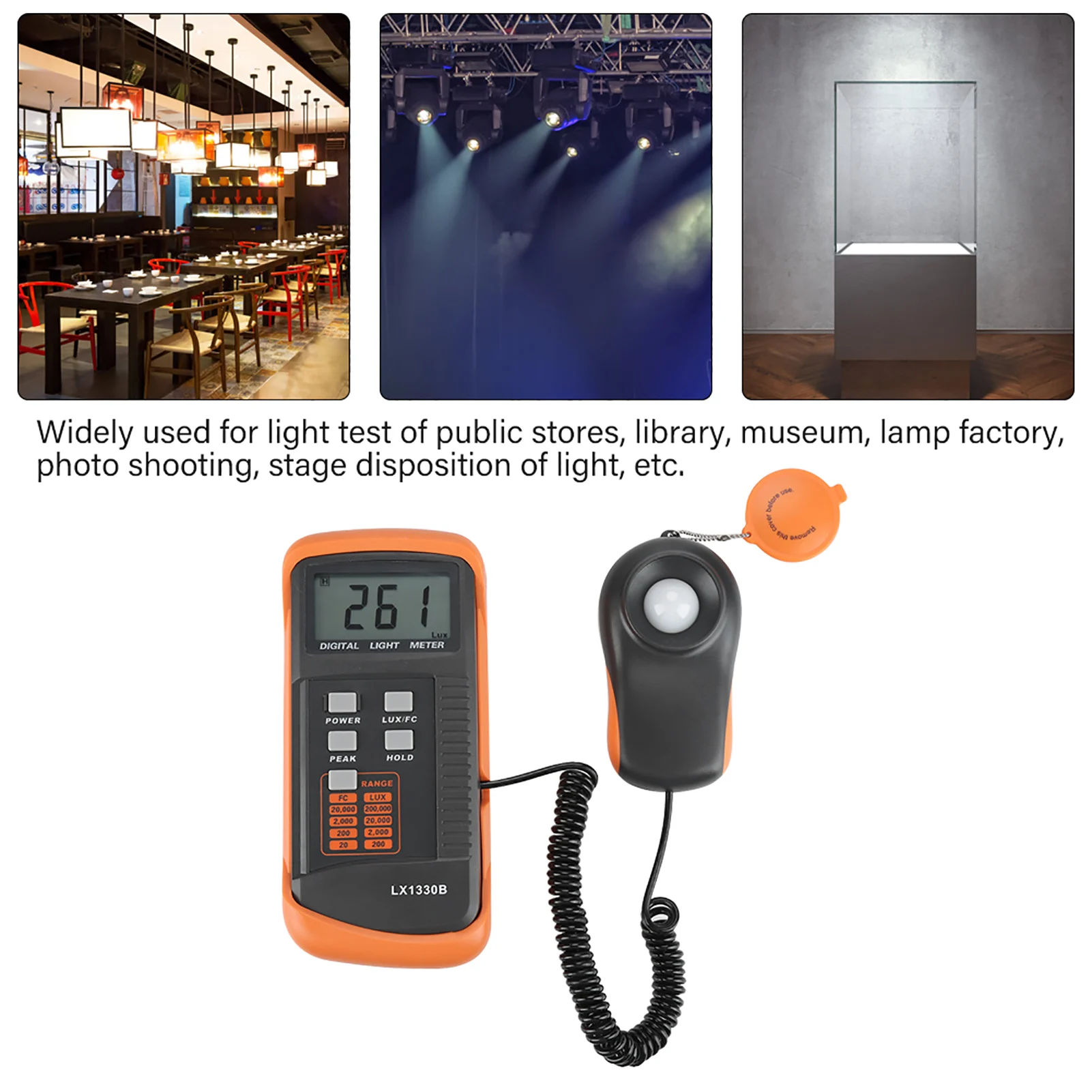 LX1330B Digital Lux Meter 0-20 - Photography Lighting Test review and price