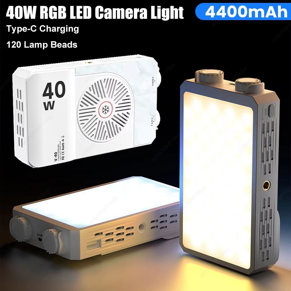 40W RGB LED Camera Light 2800- - Photography Lighting Rgb review and price