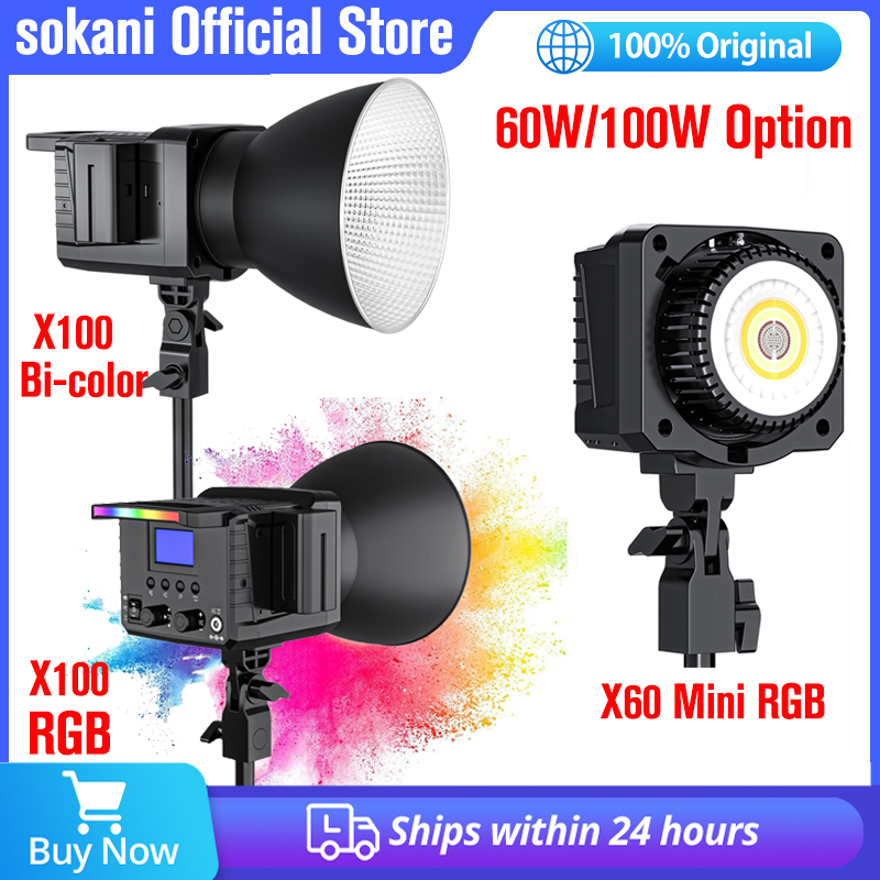 Sokani X100 / X60 Mini RGB Bi- - Photography Lighting Rgb review and price