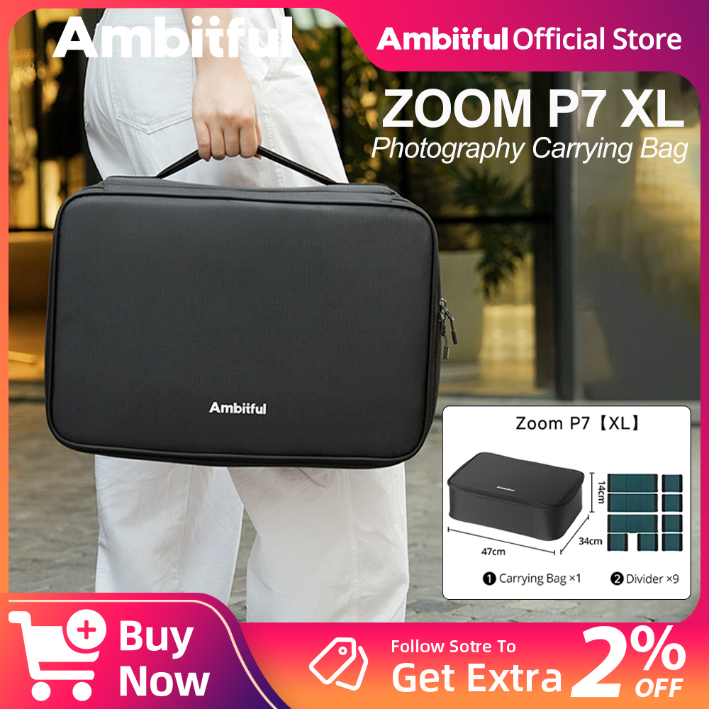 Ambitful ZOOM P7II XL Photogra - Photography Lighting Case review and price