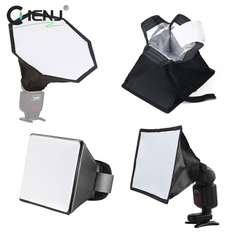 1pcs Foldable Flash Diffuser S - Photography Lighting Case review and price