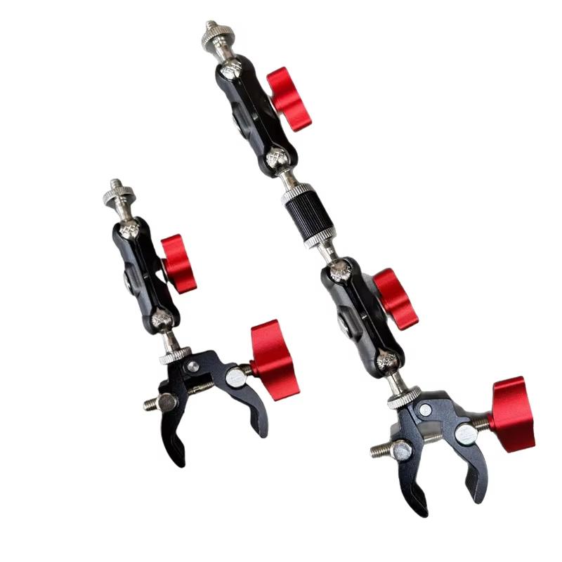 Camera Super Clamp with Double - Photography Lighting Rig review and price