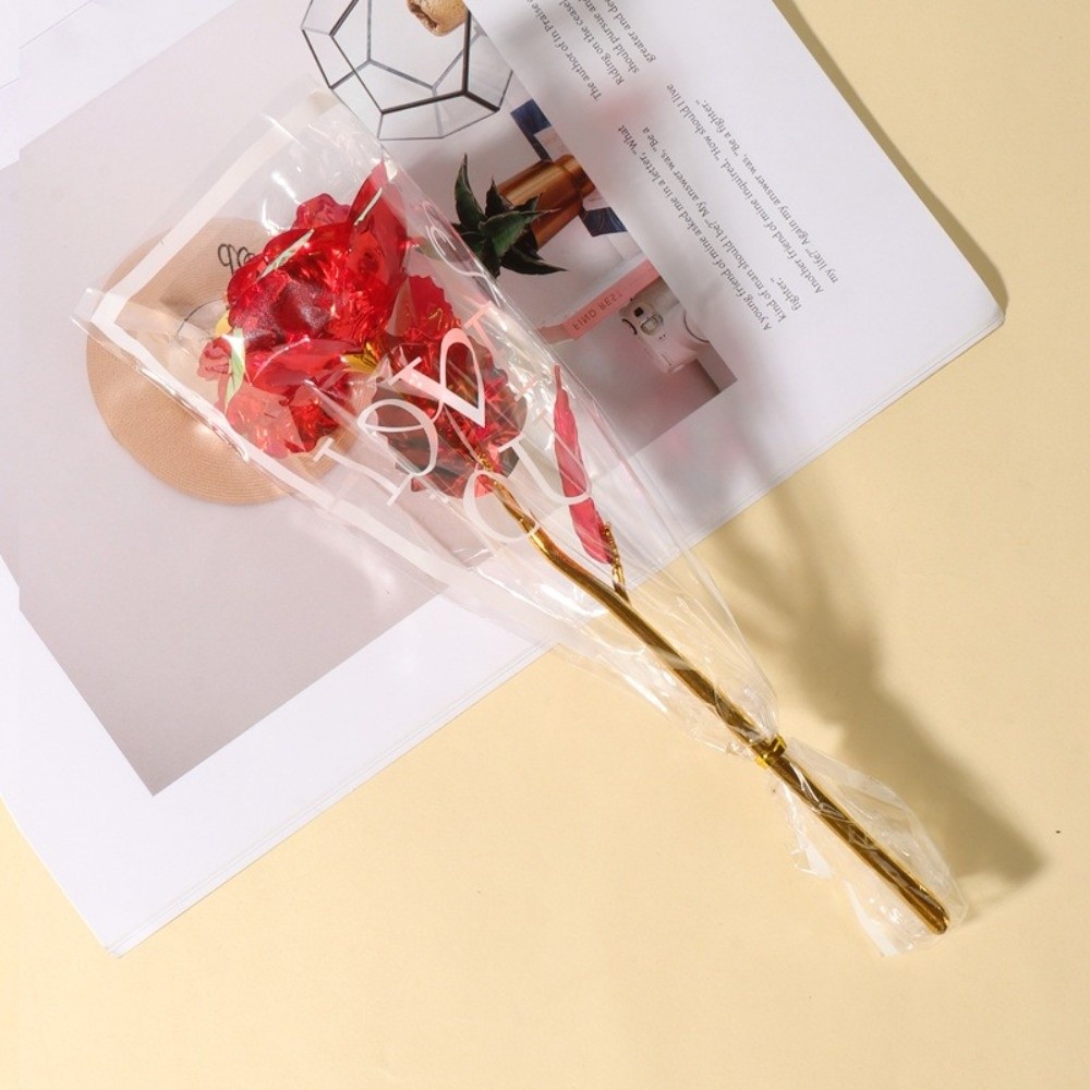 Glowing Gold Foil Rose Flower  - Photography Lighting Simulator Free review and price