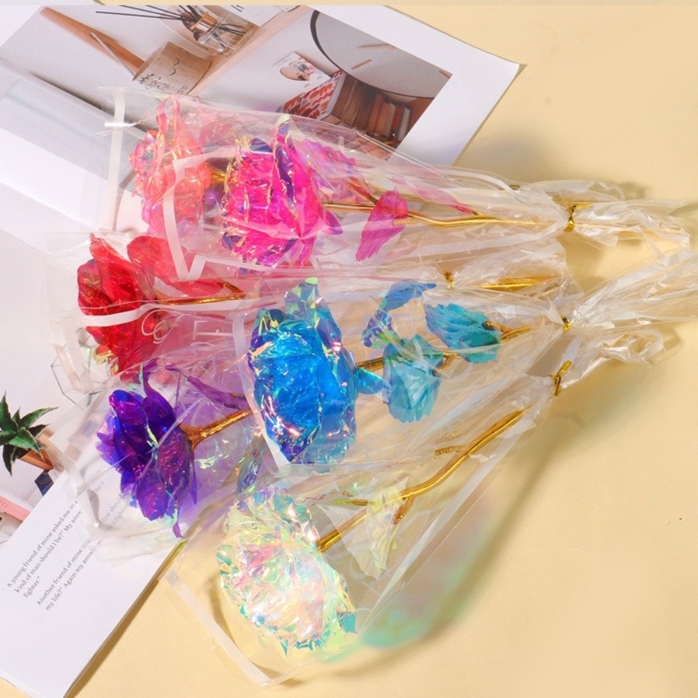 Glowing Gold Foil Rose Flower  - Photography Lighting Simulator Free review and price