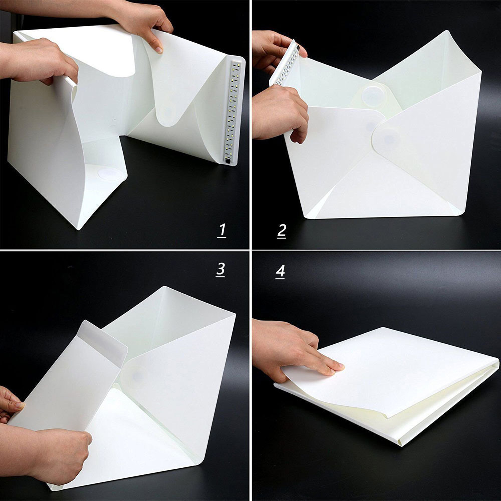 LED Panel Light Box Photograph - Photography Lighting Case review and price