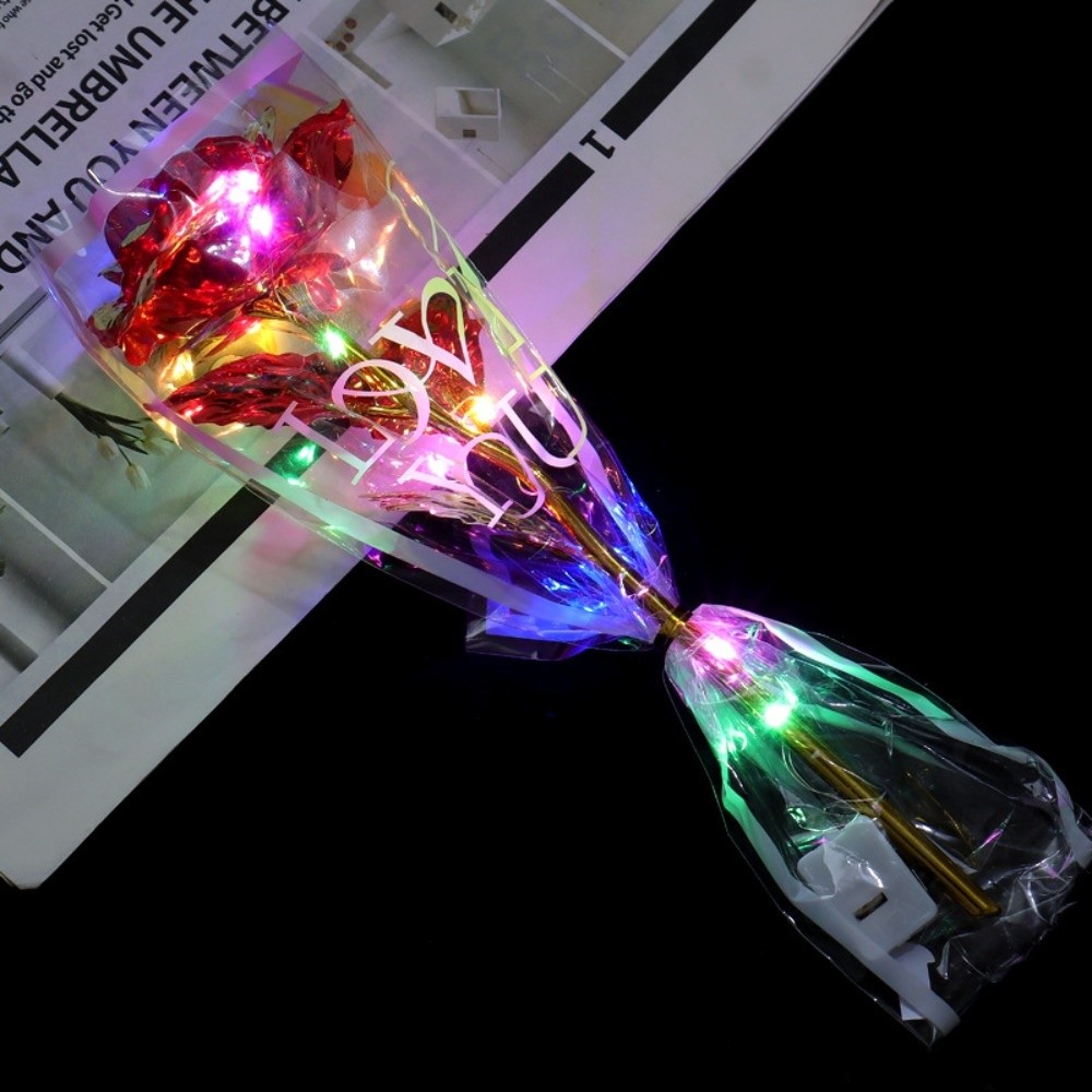 Glowing Gold Foil Rose Flower  - Photography Lighting Simulator Free review and price