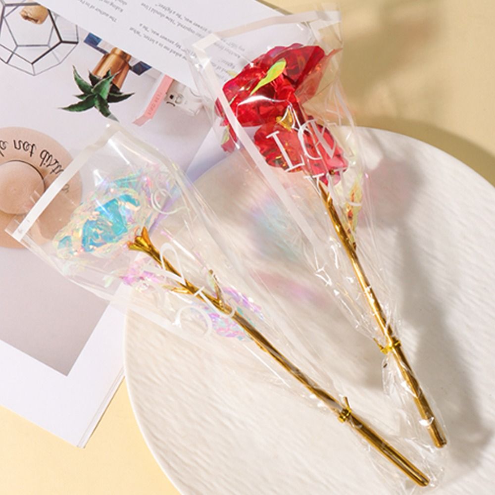 Glowing Gold Foil Rose Flower  - Photography Lighting Simulator Free review and price