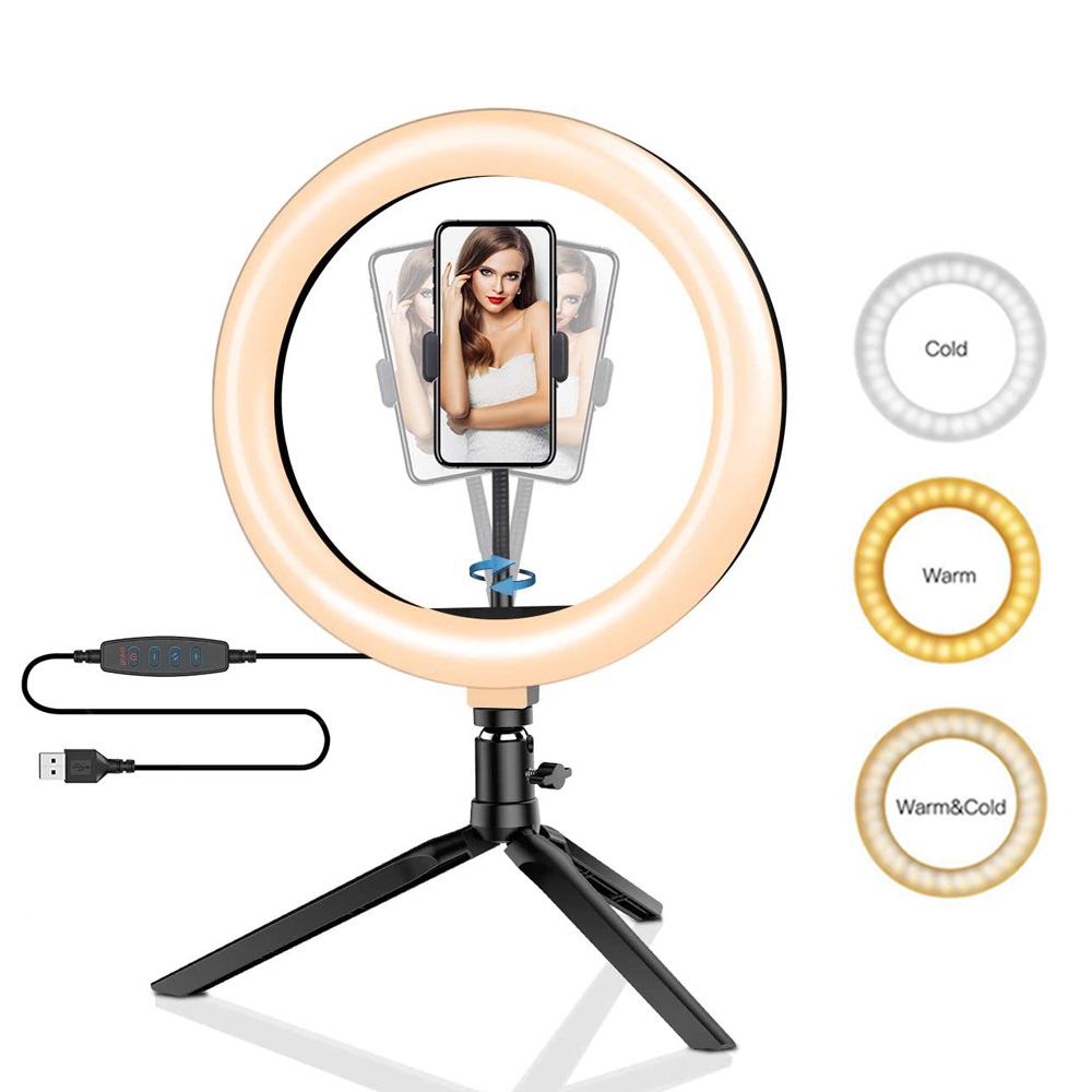 26cm 10 inch Led Ring Selfie L - Photography Lighting Set review and price