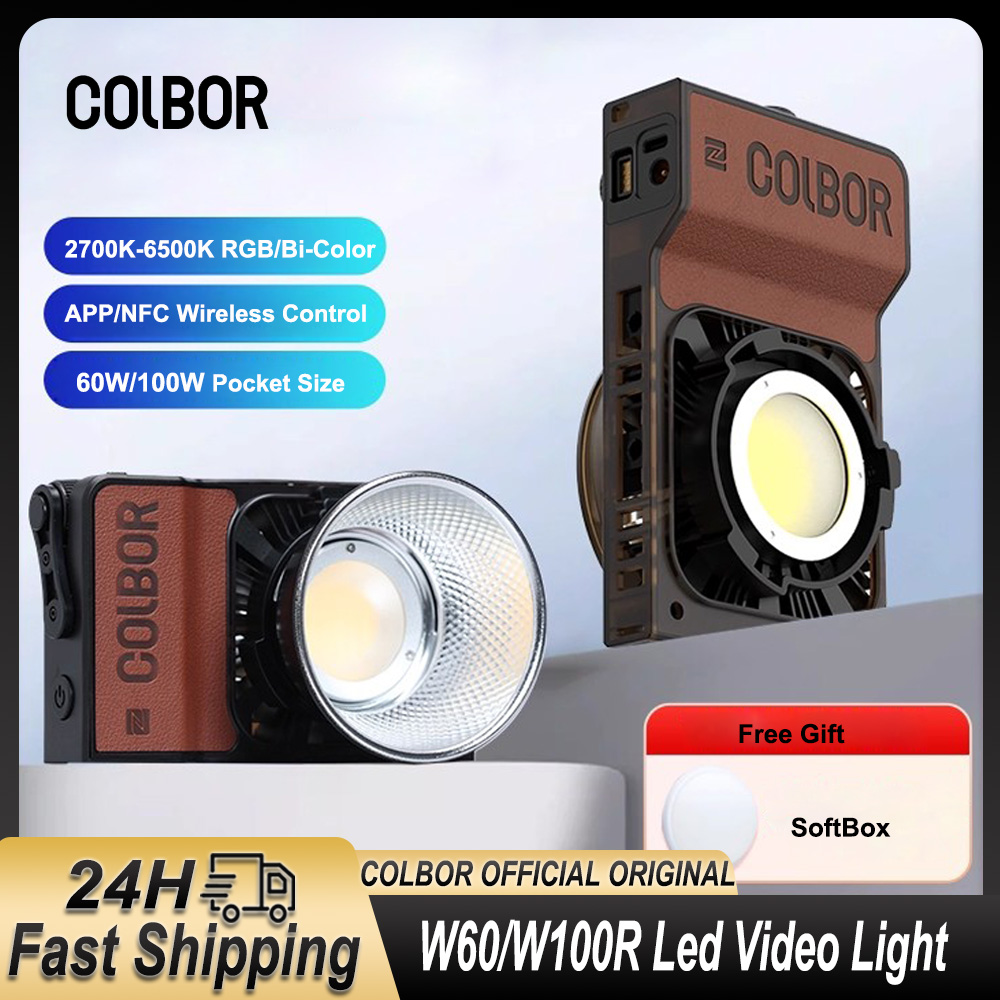 Colbor W60 W100R RGB LED Video - Photography Lighting Rgb review and price