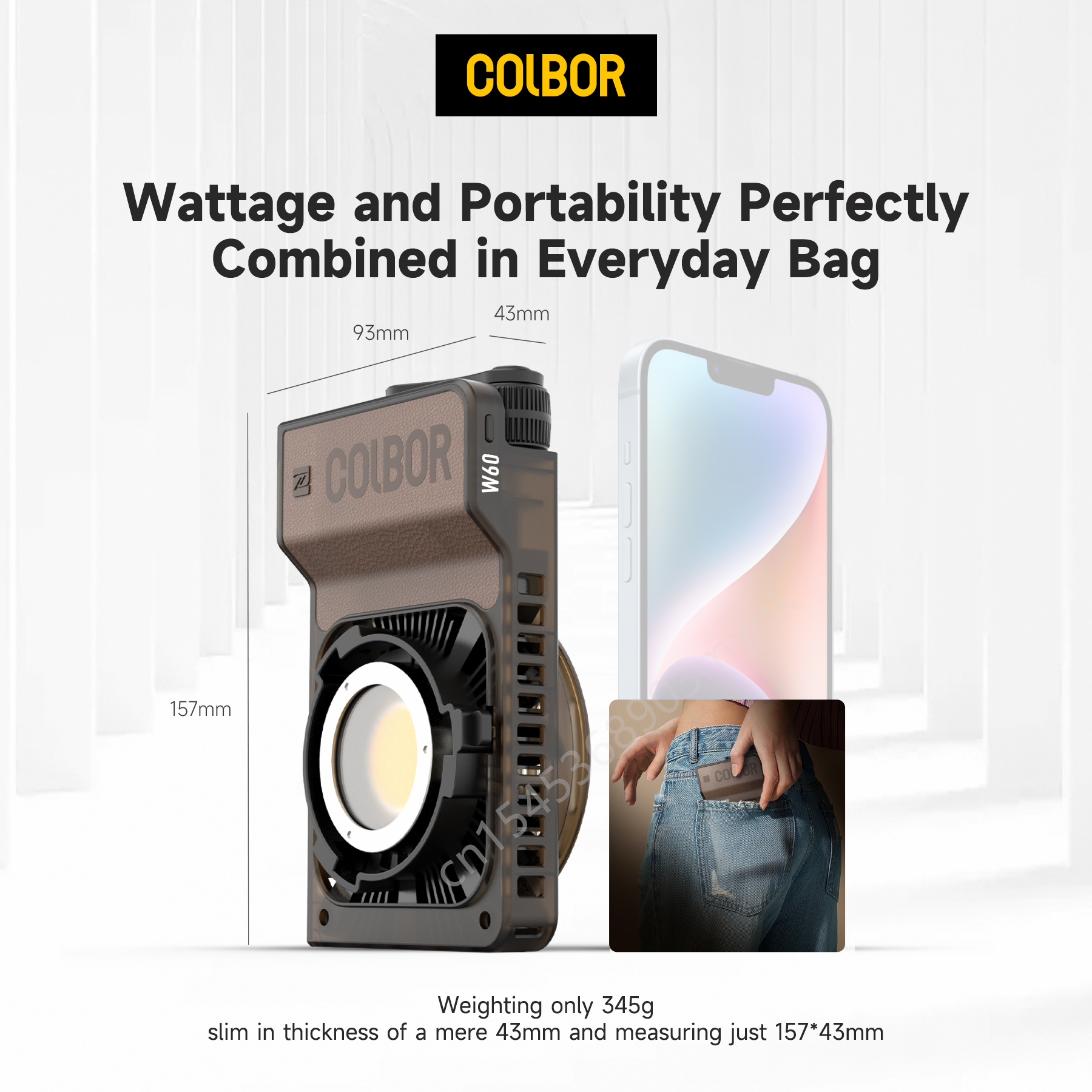 Colbor W60 W100R RGB LED Video - Photography Lighting Rgb review and price