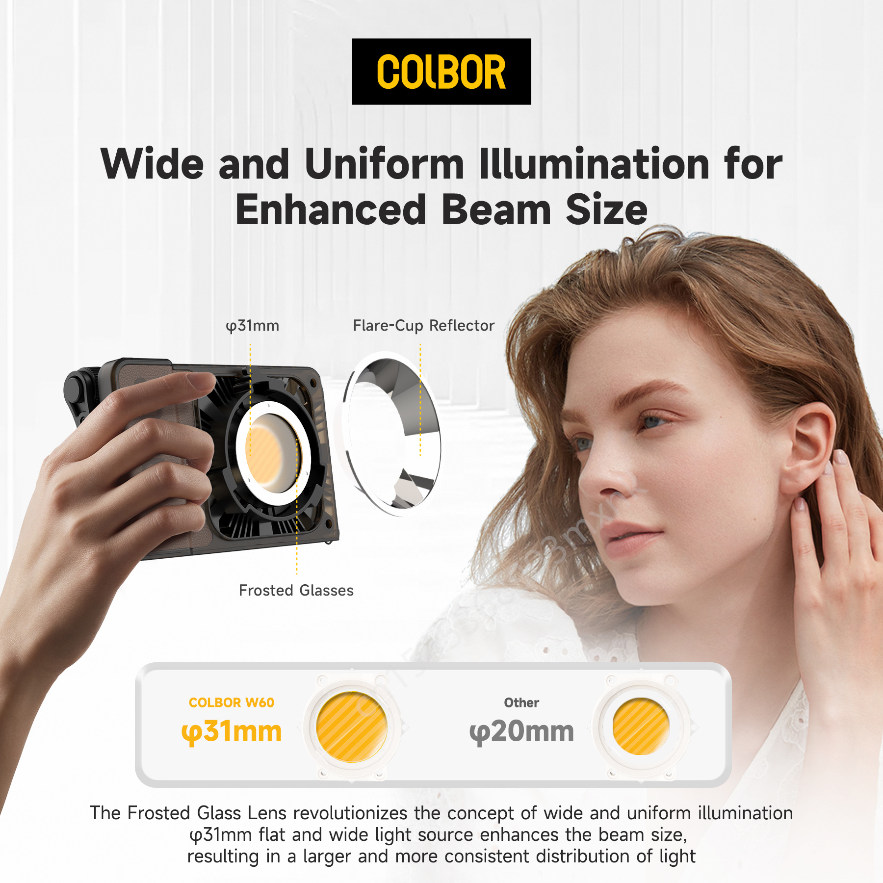 Colbor W60 W100R RGB LED Video - Photography Lighting Rgb review and price