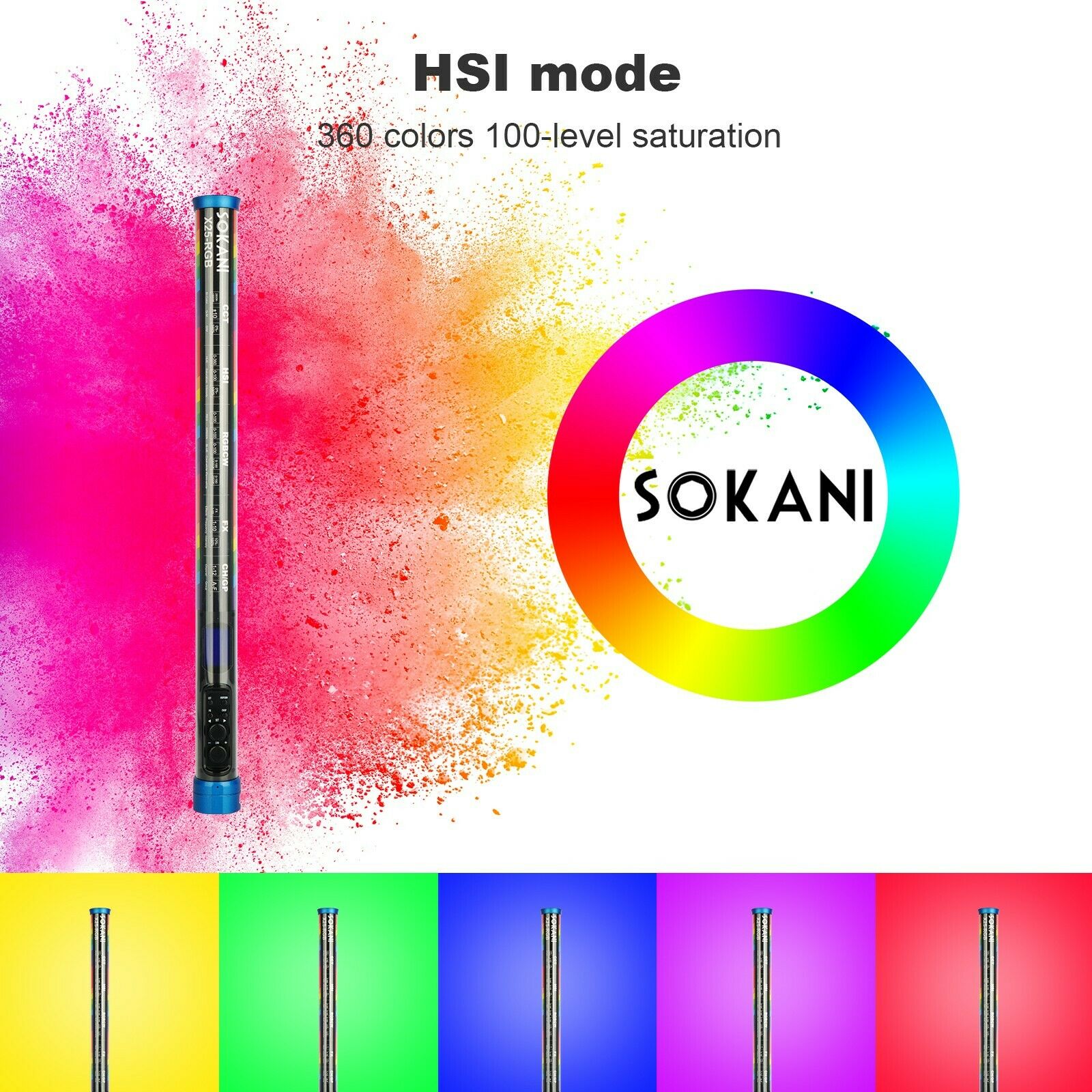 Sokani X25 RGB LED Video Light - Photography Lighting Rgb review and price