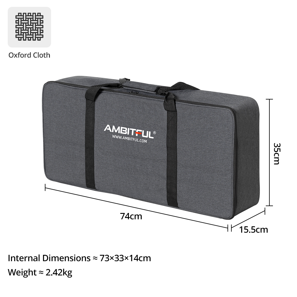 AMBITFUL new PB06 Portable Car - Photography Lighting Case review and price