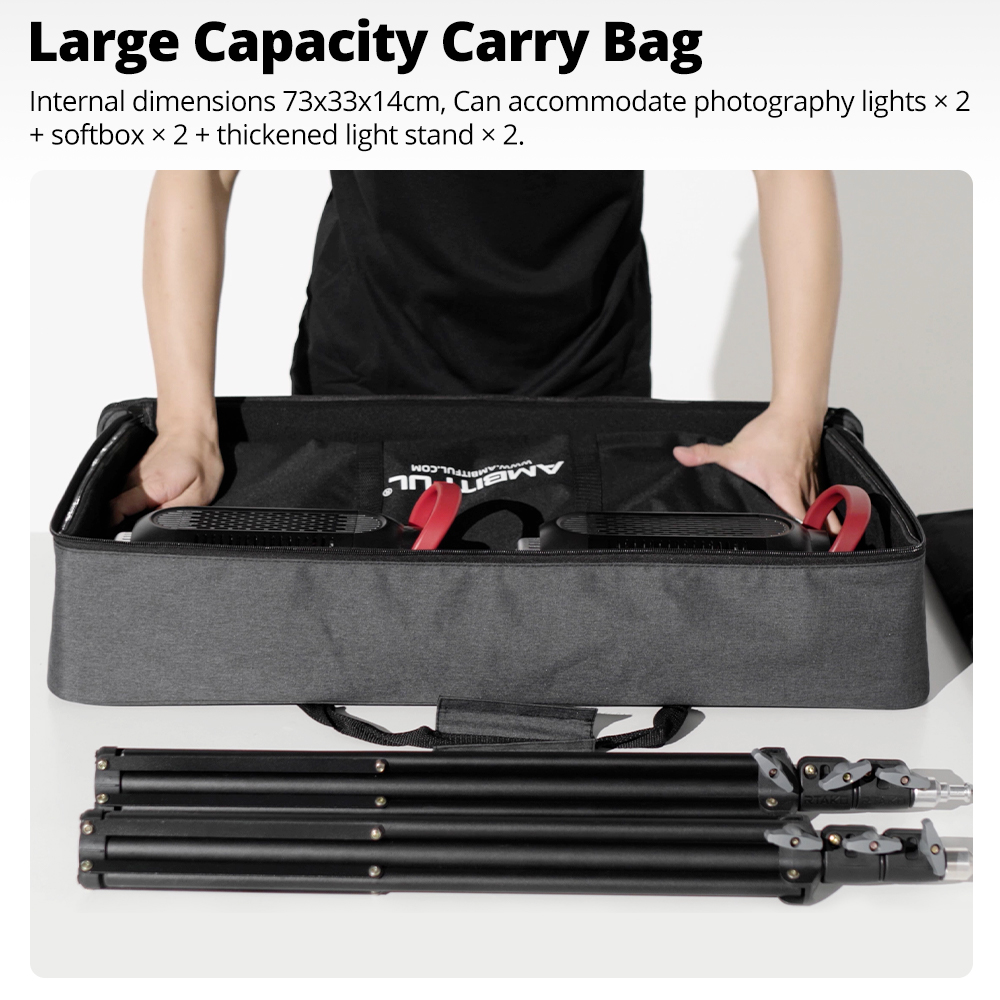 AMBITFUL new PB06 Portable Car - Photography Lighting Case review and price