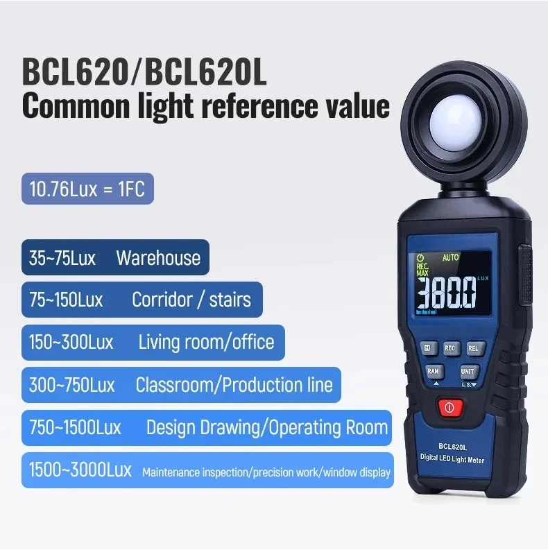 A-BF BCL620L Digital Photomete - Photography Lighting Test review and price
