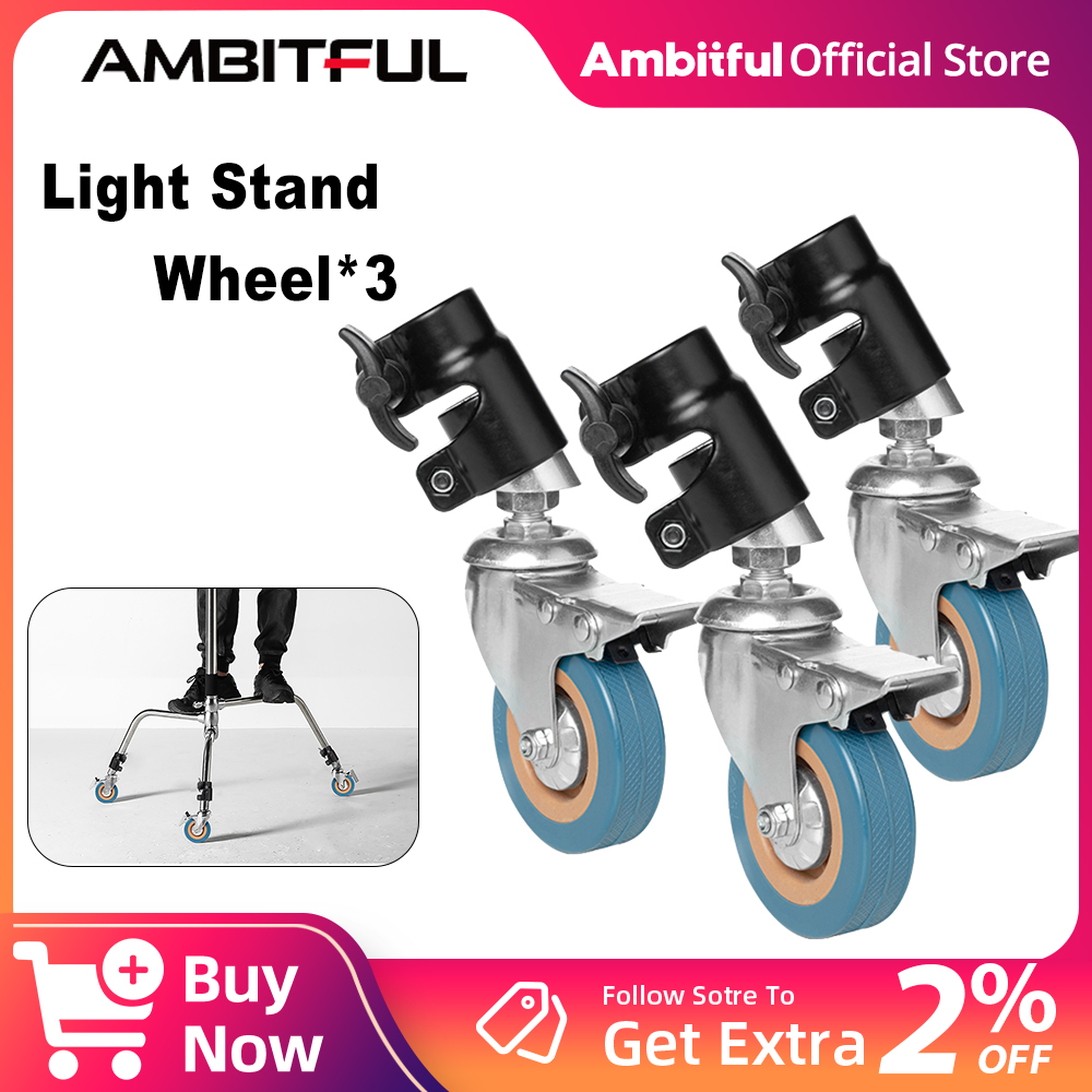 AMBITFUL 3Pcs C-Stand Swivel C - Photography Lighting Set review and price