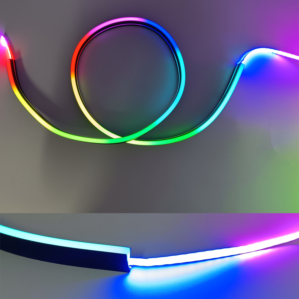 Black Silicone Tube LED Neon L - Diffusion Material Roll review and price