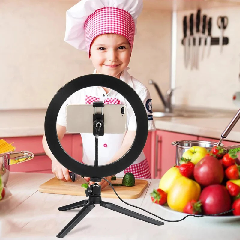 Dimmable26cm LED Ring Light Ki - Photography Lighting Set review and price