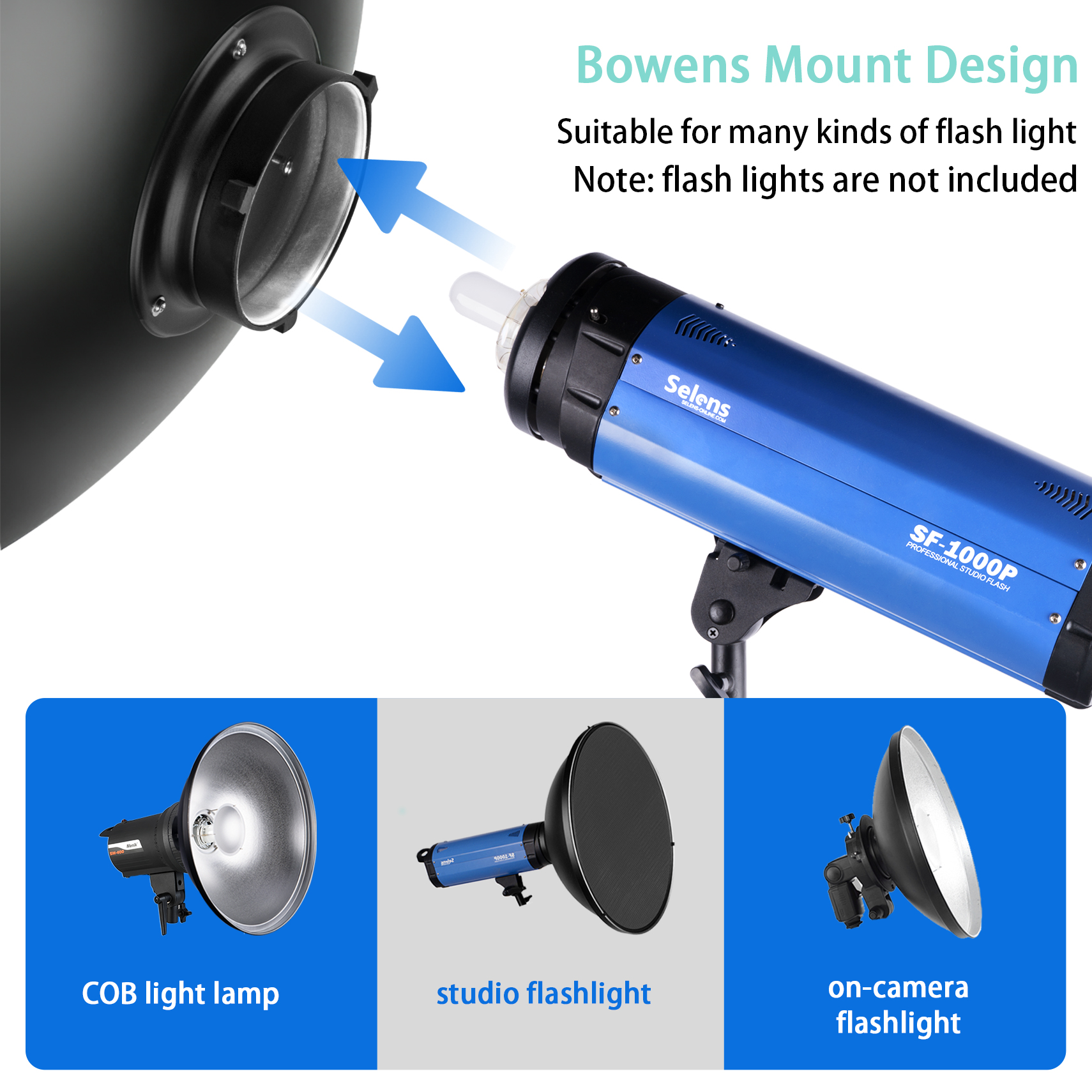 Selens 70cm Silver/White Inter - Photography Lighting Kit review and price