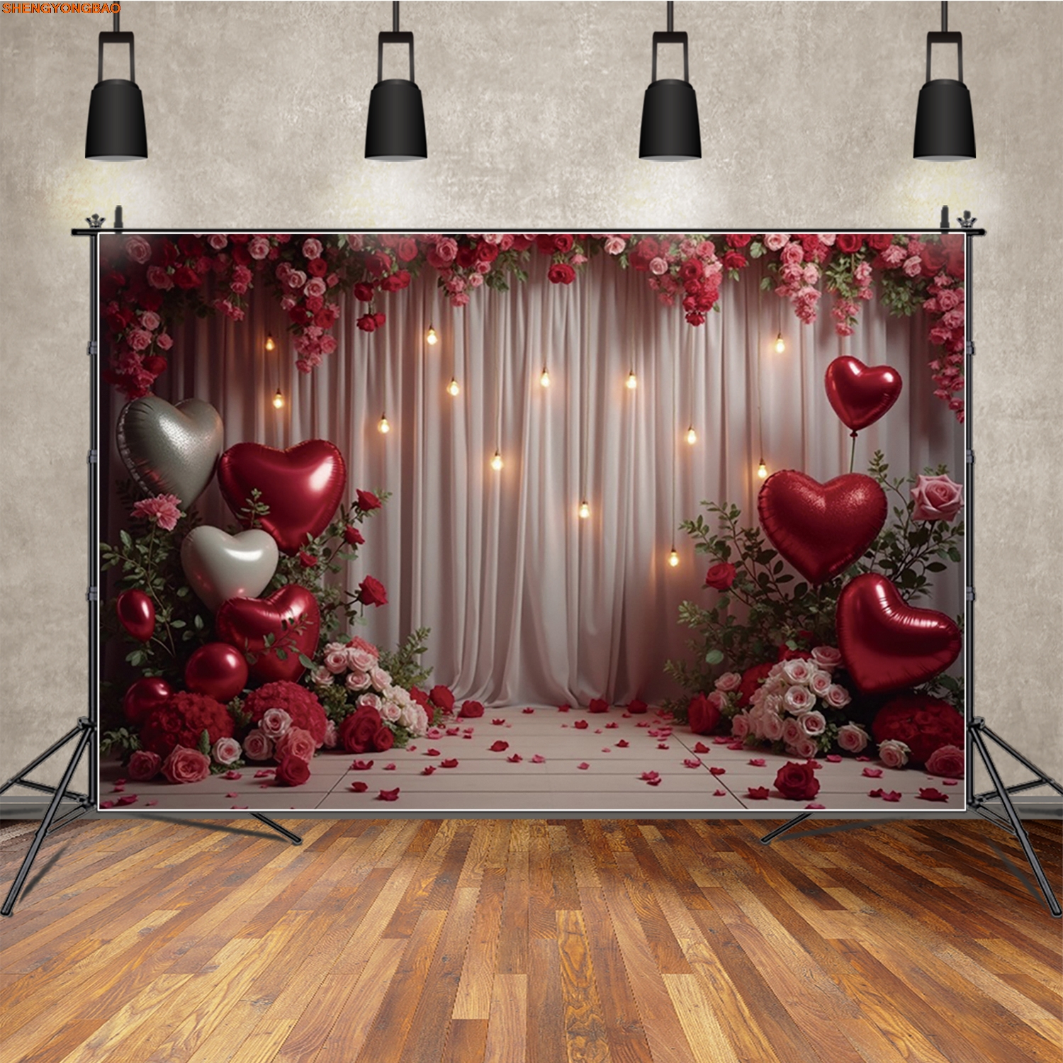 Valentines Lovers Day Backgrou - Photography Lighting White Background review and price