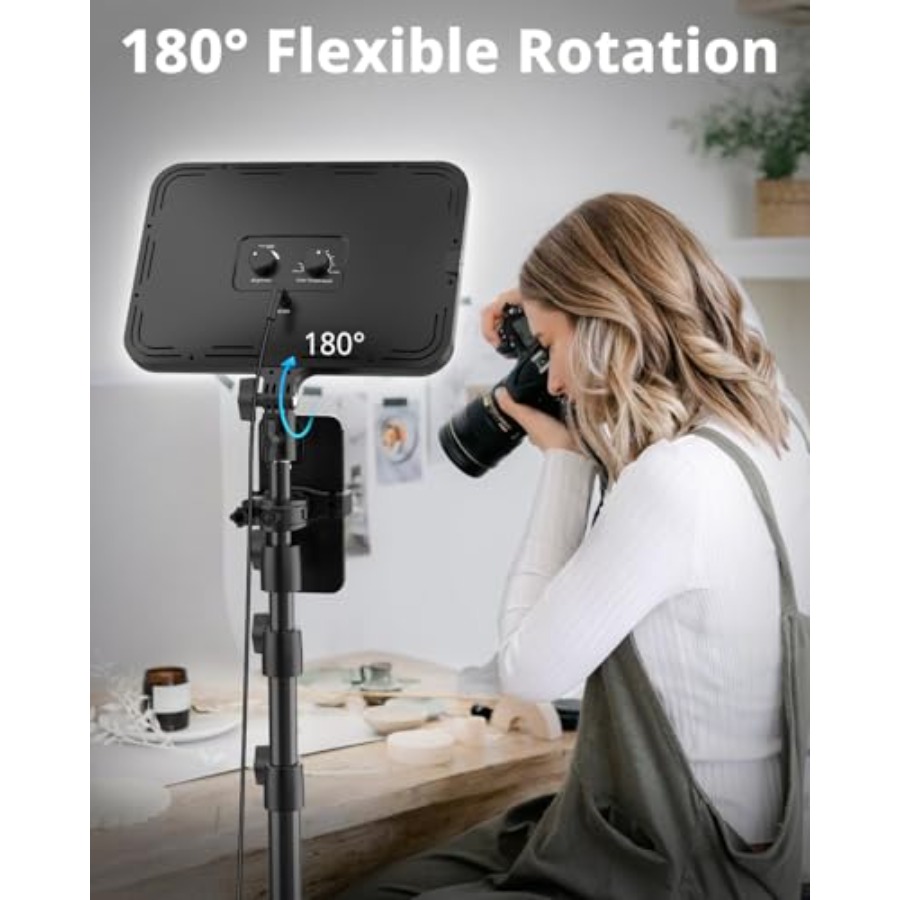 2 Pack LED Video Light Kit, Ph - Photography Lighting Kit review and price