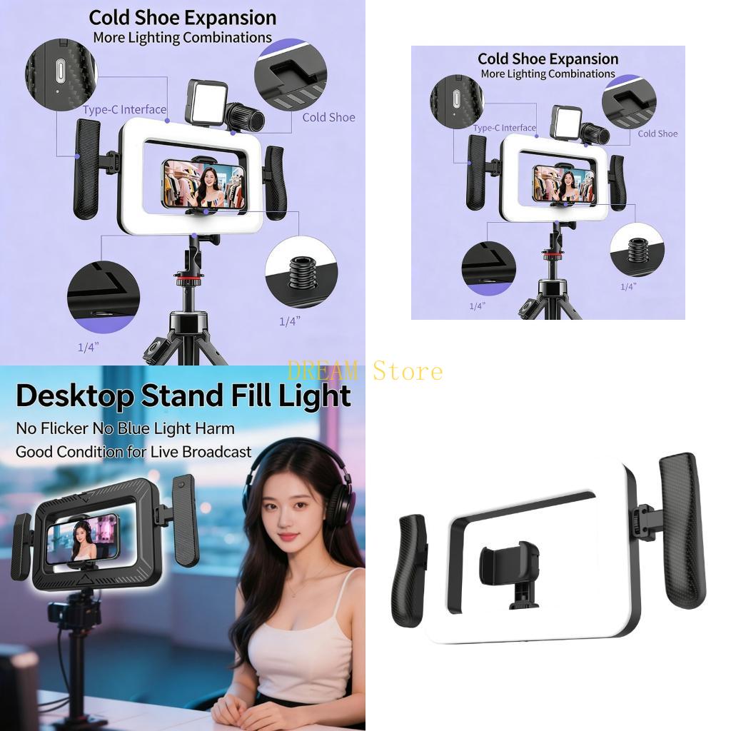 Adjustable Brightness Color Te - Photography Lighting Handheld review and price