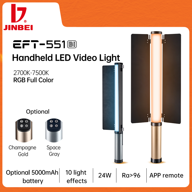 JINBEI EFT551 2700k-7500k  BI- - Photography Lighting Handheld review and price