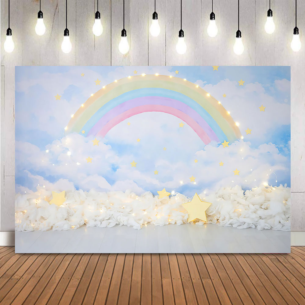 Blue Sky and White Clouds Back - Photography Lighting White Background review and price